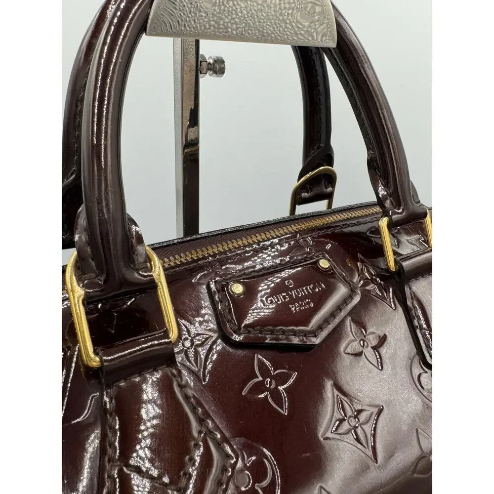 Louis Vuitton Monogram Vernis Montana Handbag Amarante Purple 2013 Pristine